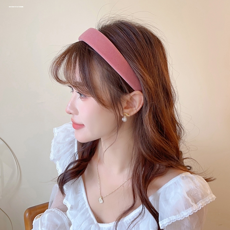 气质ins丝绒发箍甜美韩系