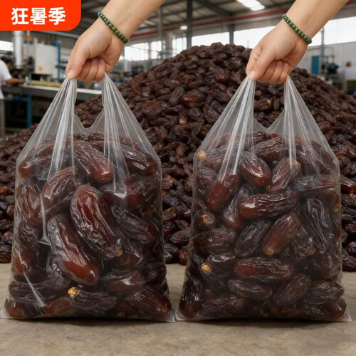 太了特级沙漠黑椰枣正宗新疆特产大颗粒零食果干奶香新鲜优质健康