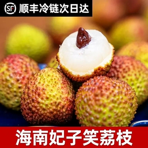 顺丰妃子笑爆甜荔枝当季老树新鲜现摘鲜果3斤5斤冷链包邮
