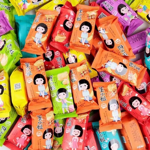 董小姐薯片非油炸轻食16包