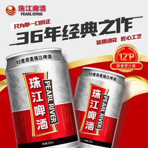 33年经典之作12罐拉格啤酒