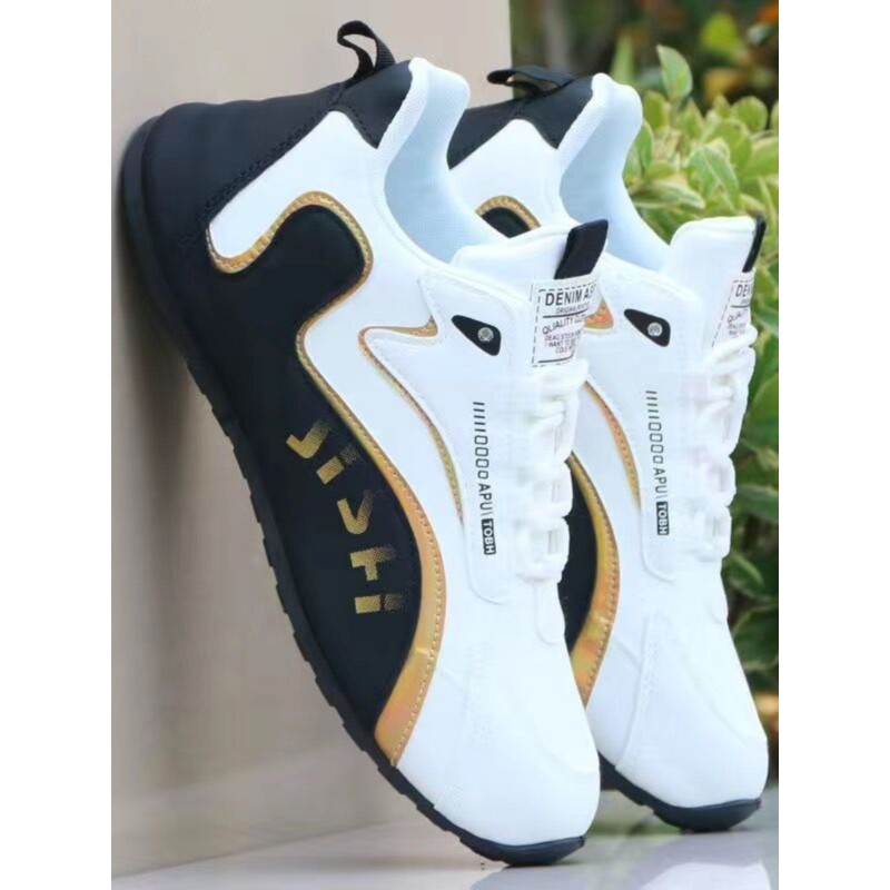 蜘蛛王秋冬男鞋皮面防水防滑高档次旅游鞋潮流百搭男士运动休闲鞋