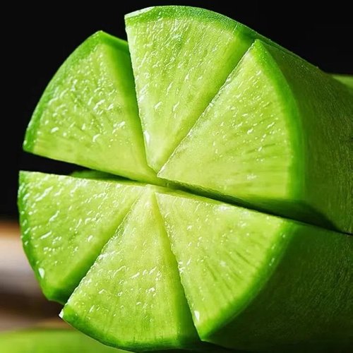 山东潍坊水果萝卜青萝卜甜脆清脆爽口维县季四季青皮绿萝卜