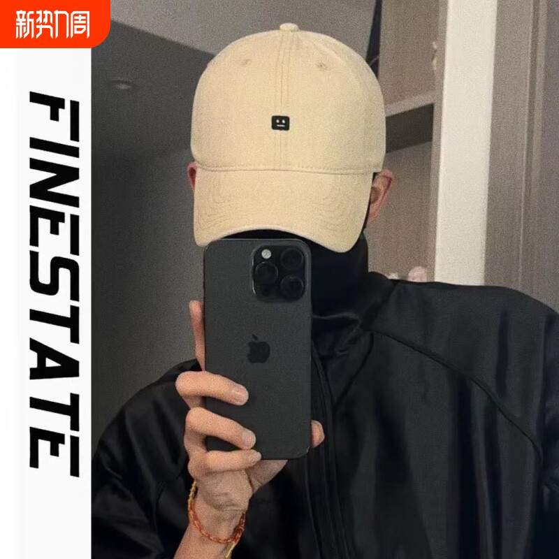 2026新款刺绣棒球帽女大头围帽子显脸小鸭舌帽运动帽四季红色紫色