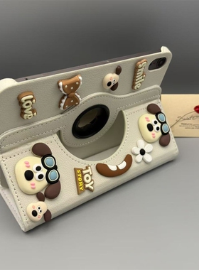 掌门狗适用华为matepad11.5s保护套se10.4荣耀10x9平板v8pro壳11寸air12024旋转皮套pro10.8外壳防摔畅享粉色