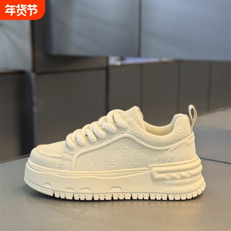 欧洲站男鞋秋季2026新款百搭透气运动休闲潮鞋男款厚底青少年板鞋,流行男鞋,时尚休闲鞋,淘宝优惠券,粉丝福利购,淘宝优惠卷