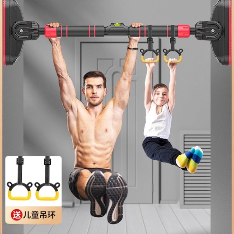 门上单杠室内家用引体向上健身器材儿童家庭门框吊环墙体免打孔