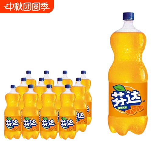 可口可乐888ml*12大瓶雪碧芬达