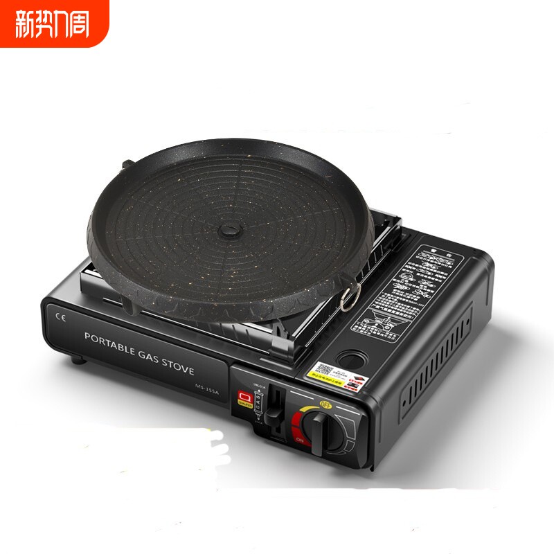 卡斯煤气灶具双用便携式瓦斯烧烤炉卡磁丁烷车载户外燃气炉卡式炉