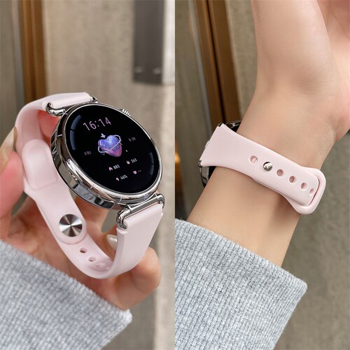 适用于oppowatchx3mini表带女款x2mini小蛮腰硅胶磁吸腕带夏天女