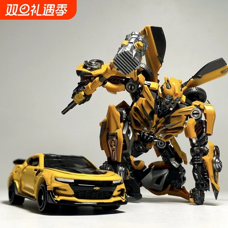 儿童变形玩具超大大黄蜂手办擎天汽车柱机器人模型金刚7男孩正版