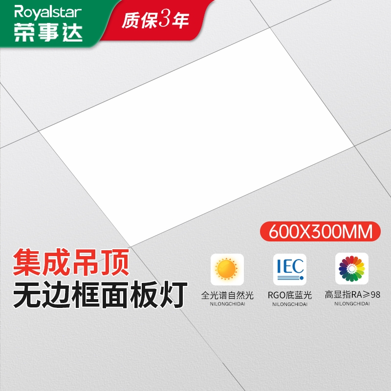 LED照明集成吊顶灯厨房卫生间