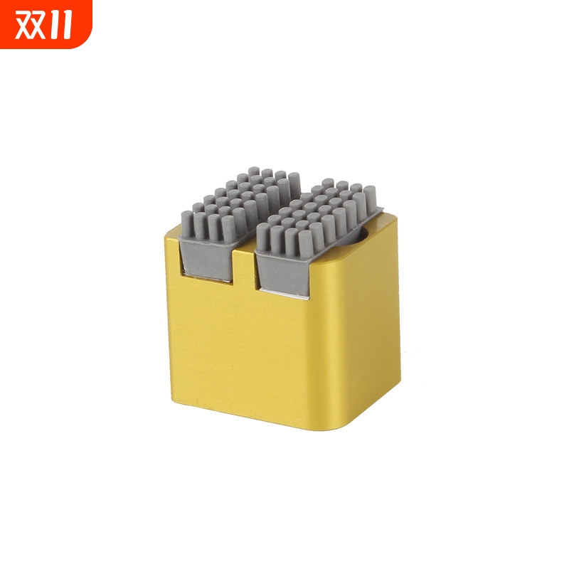 拓T竹x1c/p1s擦嘴模块硅胶双头擦料喷嘴清洁3D打印机配件X1/P1