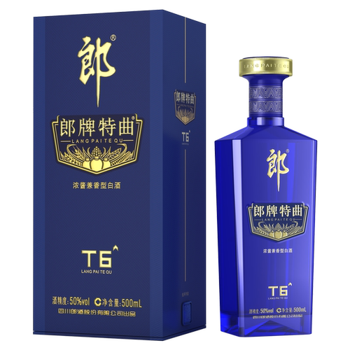 郎酒 郎牌特曲T6浓酱兼香型白酒500ml/瓶送礼宴请新老包装随机