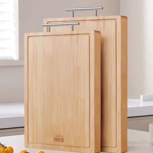 好管家竹菜板36*26*1.8cm实心加厚双面可用多规格
