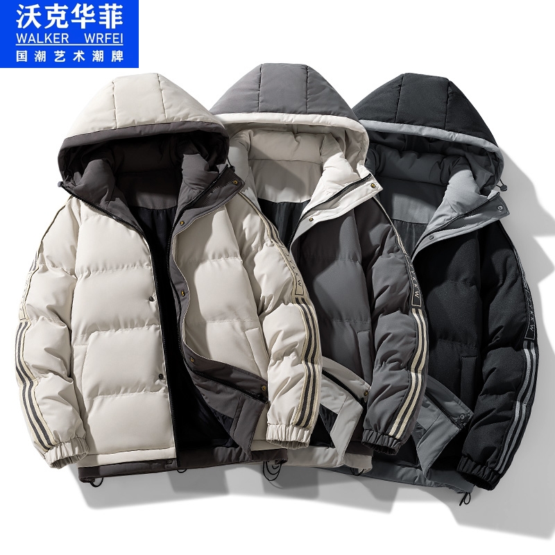 沃克华菲加厚保暖棉服