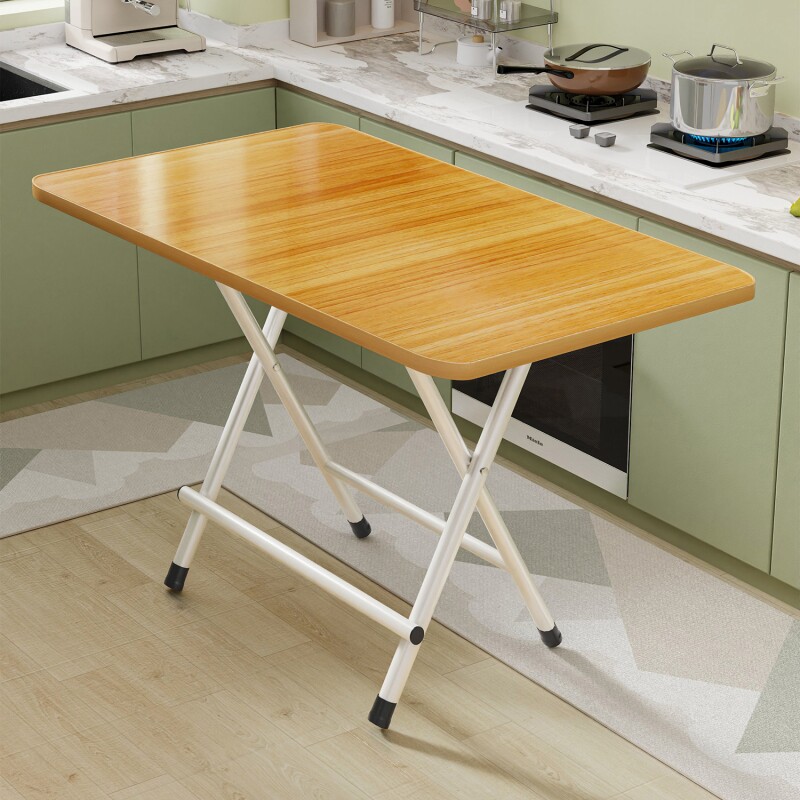 简易家用小户型折叠桌吃饭小桌子学生学习桌宿舍地推桌厨房写字桌