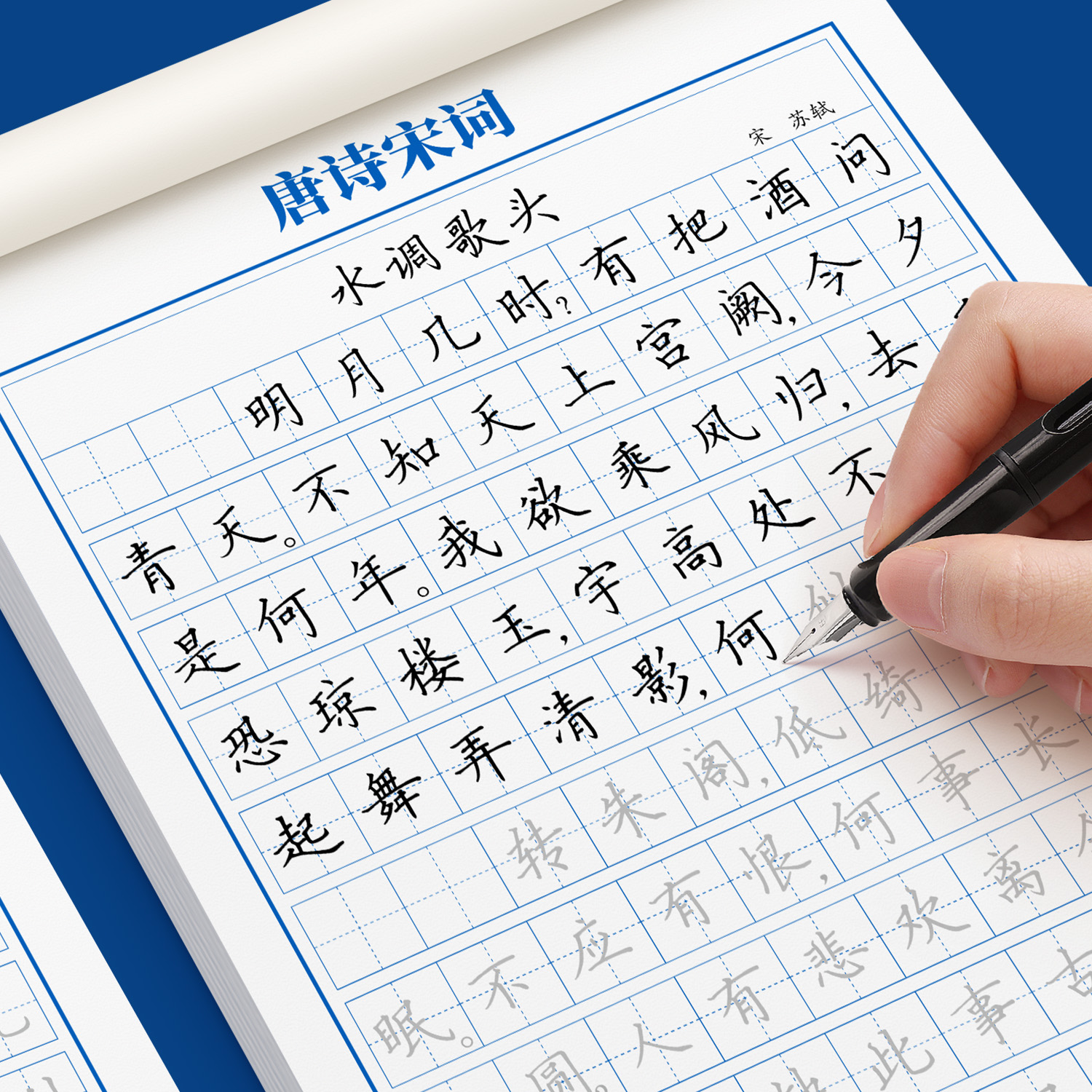 楷书字帖初高中生成人练字专用