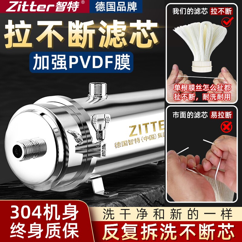 德国智特超滤净水器家用直饮PVDF厨房全屋自来水井塔地下水过滤器