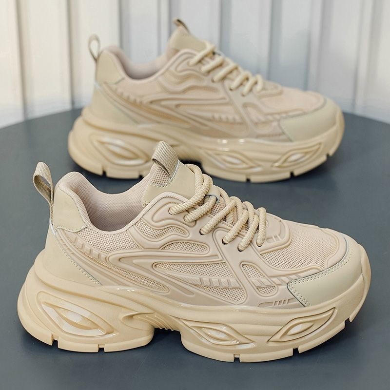 男鞋2026春季新款时尚厚底老爹鞋男士透气轻便跑步运动休闲鞋潮鞋,流行男鞋,时尚休闲鞋,淘宝优惠券,粉丝福利购,淘宝优惠卷