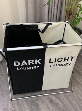 亚马逊脏衣篮浴室脏衣服收纳筐卫生间大容量可折叠玩具收纳整理箱