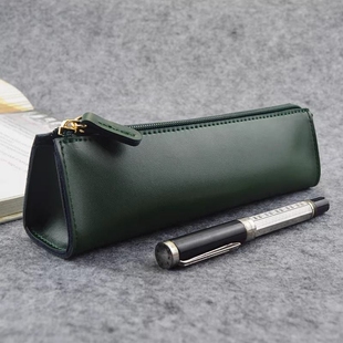 2025新款简约大容量笔袋初高中小学生文具袋女小众商务办公收纳袋