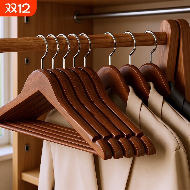 【央妈力荐】热卖第一名木质衣架