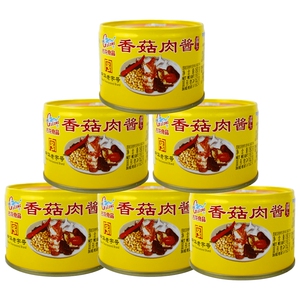 古龙香菇肉酱180克厦门特产拌饭酱罐头下饭菜拌面酱方便开罐即食