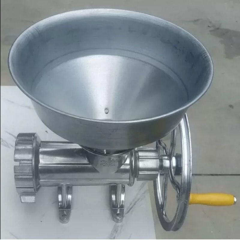 32号手动铝合金绞肉机 绞辣椒机 手动灌肠机 碎鱼机绞碎鸡鸭架机