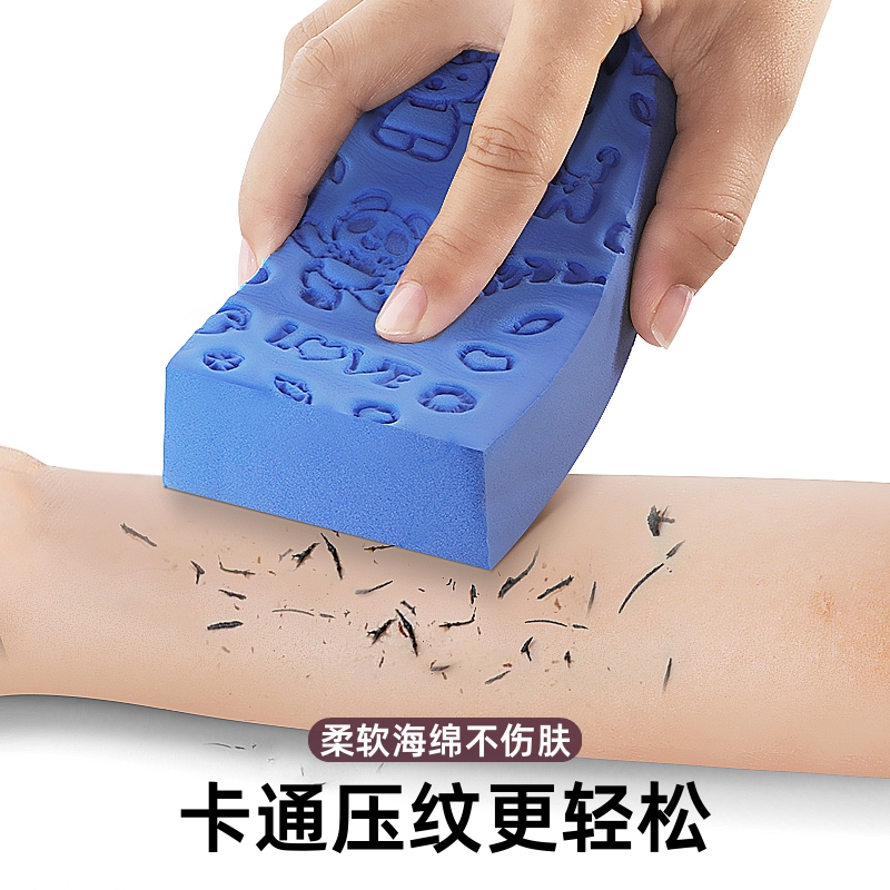 儿童搓澡神器后背婴儿宝宝浴擦搓灰搓泥强力洗澡巾搓背海绵男无痛