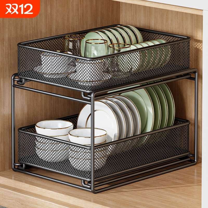 下水槽置物架厨房橱柜