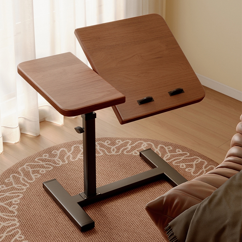 床边桌可移动升降折叠桌子卧室宿舍窄夹缝小型电脑桌懒人简易书桌