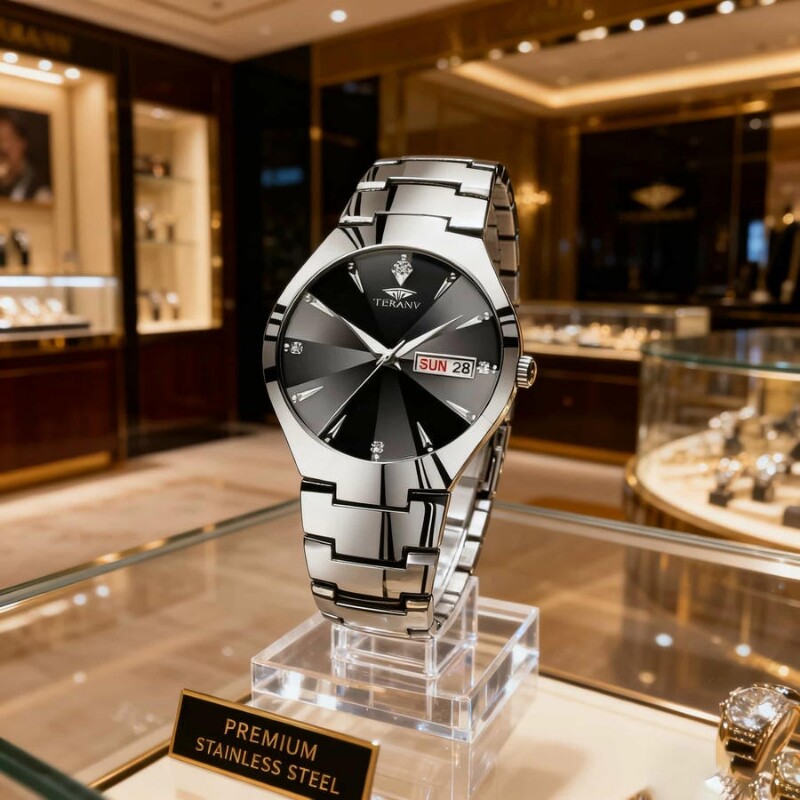 男士手表男正品名牌全自动非机械表男款商务防水石英腕表镂空夜光