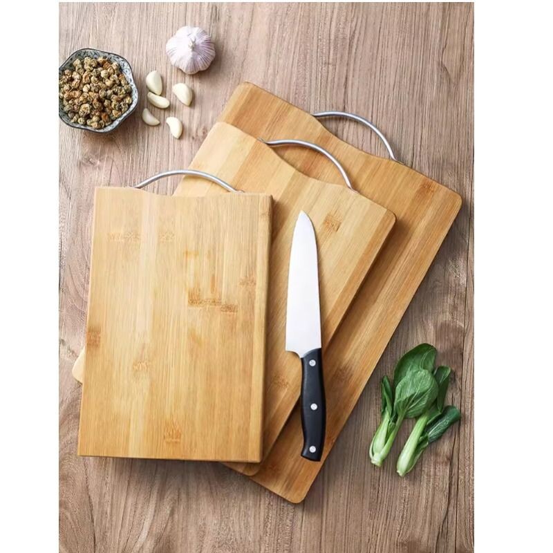 家用厨房案板切菜板简约竹制方形切板面板菜板水果砧板多规格