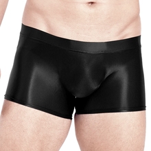 运动短裤 男士 男 性感丝滑光泽透气紧身高弹运动跑步油亮瑜伽三分裤