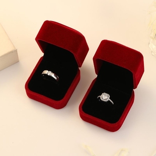 仿真假钻戒一对情侣结婚对戒活口可调节戒指求礼仪式 用道具钻石