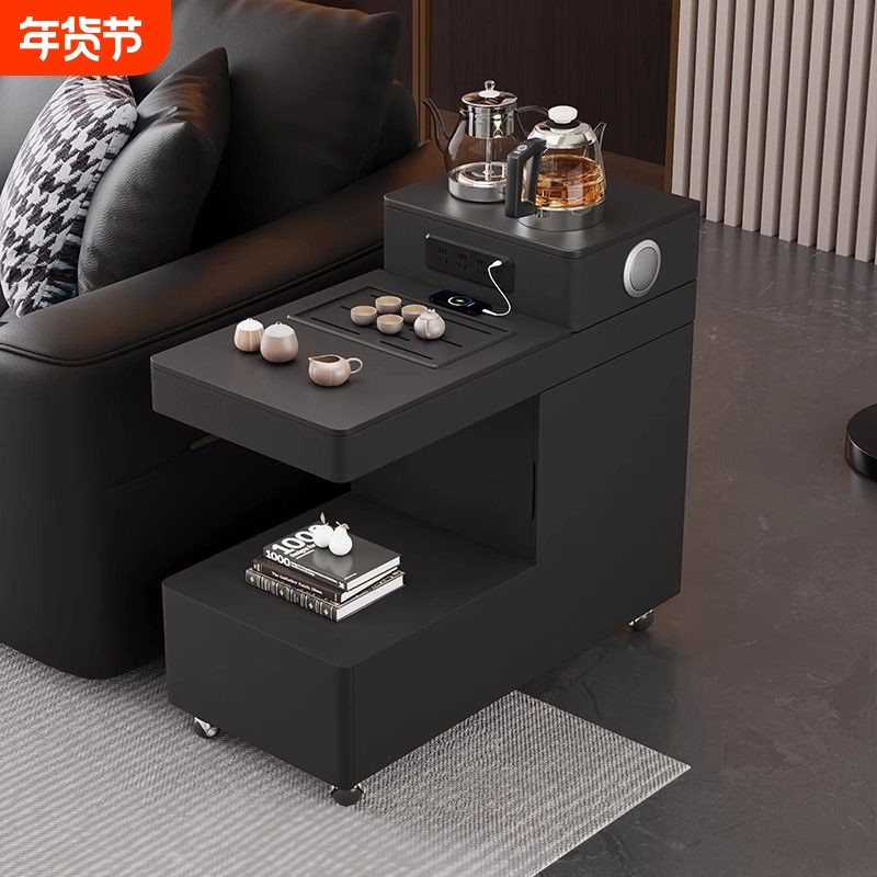沙发边柜茶水柜自动上水烧水壶一体移动茶台茶桌2025新款高端茶几,住宅家具,茶几,淘宝优惠券,粉丝福利购,淘宝优惠卷