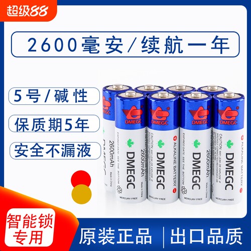 DMEGC原装电池5号AA-当天发货
