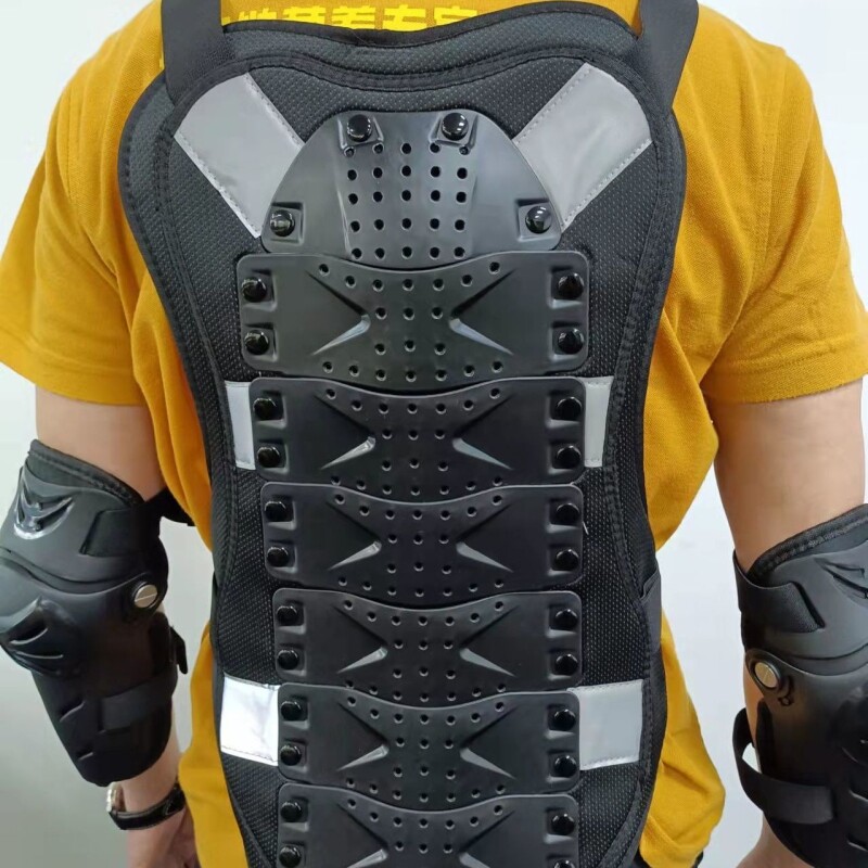 摩托车防摔护甲背心护胸越野机车服骑行防护男女防撞护具全套防摔