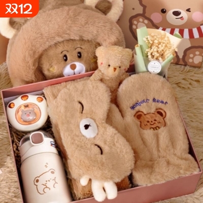 生日礼物女生跨年元旦围巾礼盒送女朋友闺蜜实用的高级感圣诞礼物