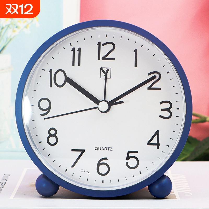 学生闹钟家用闹钟静音卧室钟表