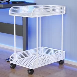 主机托架增高底座机箱放置架家用办公室台式电脑置物架移动双层