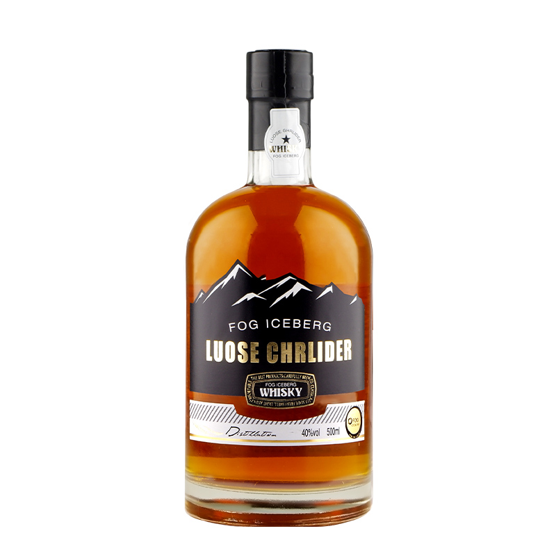 威士忌洋酒40度烈酒高度酒500ml*1瓶