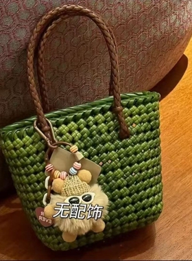 藤条线编织包包diy材料包