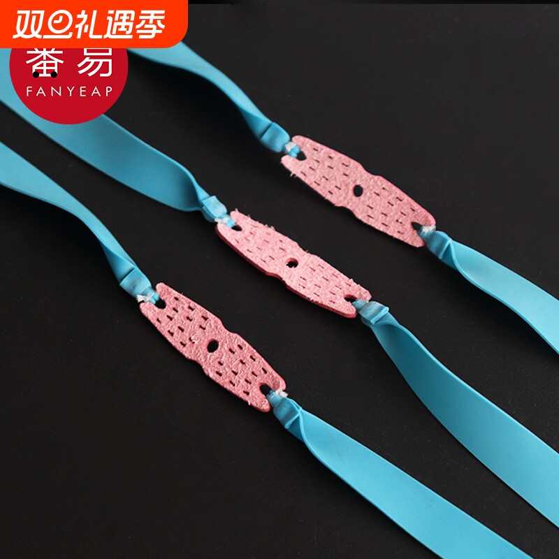 弹弓皮筋AC1SQ0-回弹扁皮筋短拉伸防冻耐用弹力弹弓运动训练