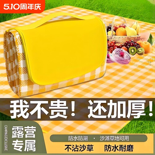 野餐垫防潮垫露营地垫户外便携带