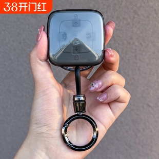 极氪7X钥匙套001透明壳007车扣009保护极氪X包男女新款ZEEKR装饰