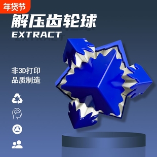 几何正方立体变形3D同款齿轮球儿童成人解压益智玩具旋转魔方玩具
