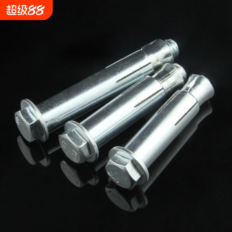 国标镀锌外六角内膨胀螺丝大全加长拉爆膨胀管M6M8M10M12螺栓 - 淘宝联盟商品