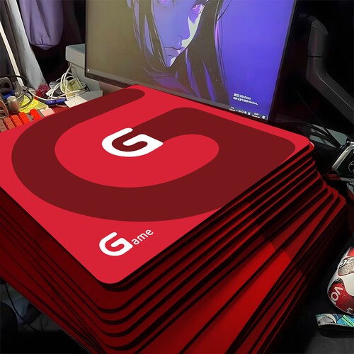 G标电竞鼠标垫FPS游戏专用6mm加厚大号无畏契约吃鸡CSgo电脑桌垫